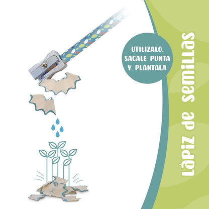 Potlood met plantbare zaden Ecologisch, duurzaam en leuk Garden Pocket