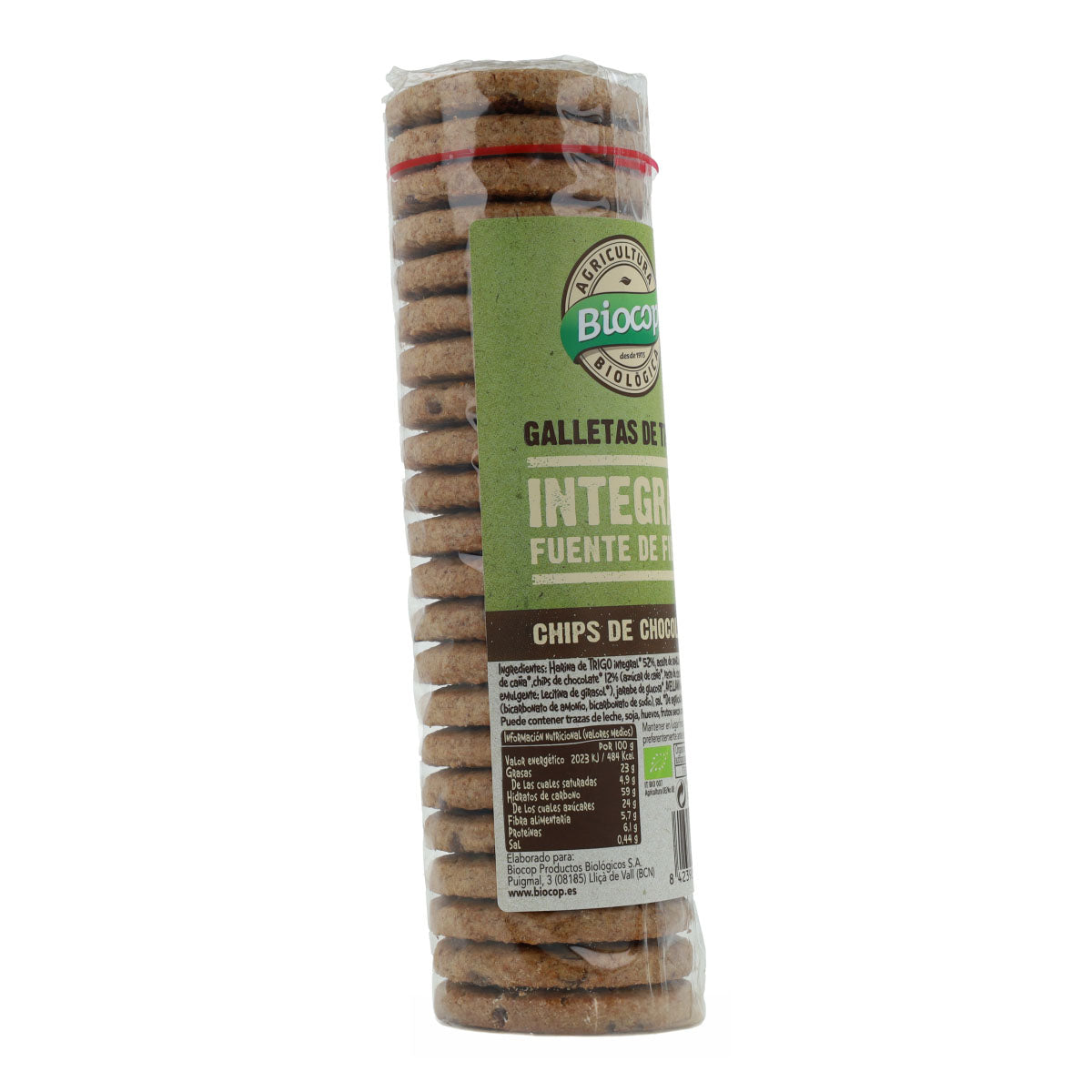 Vollkornkekse mit Schokoladenstückchen Biocop 250 g