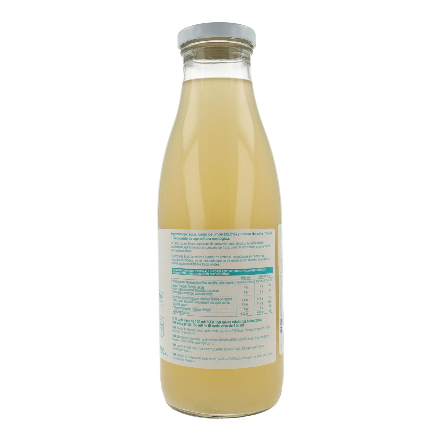 Biologische limonade ékolo 750 ml