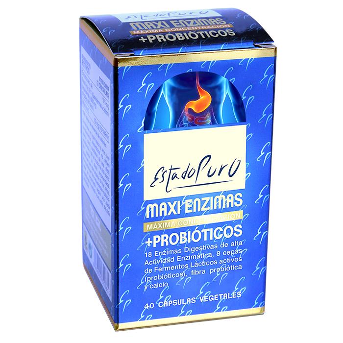 Pure State Maxi Enzymes with Probiotics Tongil 40 Vcaps