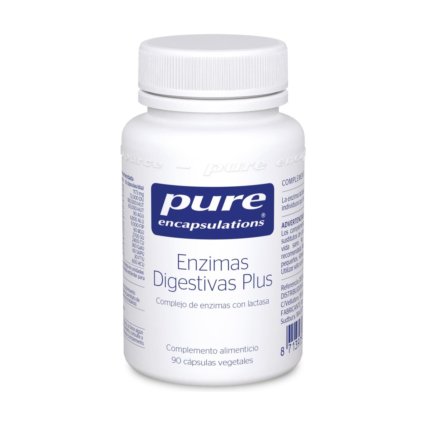 Spijsverteringsenzymen 90 capsules Pure Encapsulations