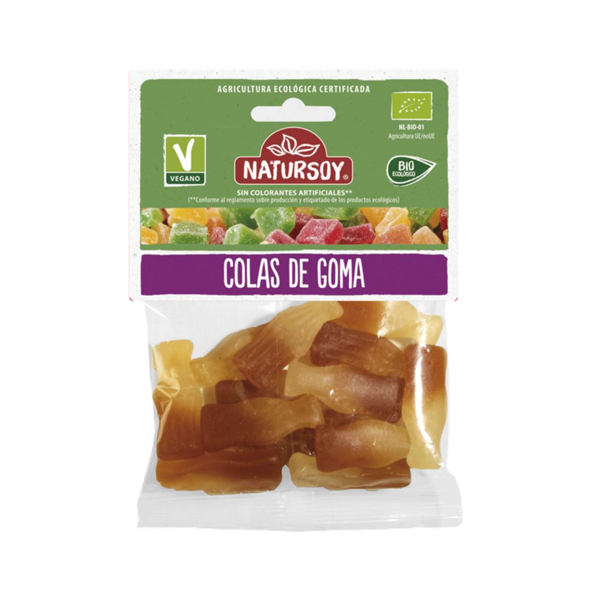 Słodycze o smaku coli Natursoy 75 g
