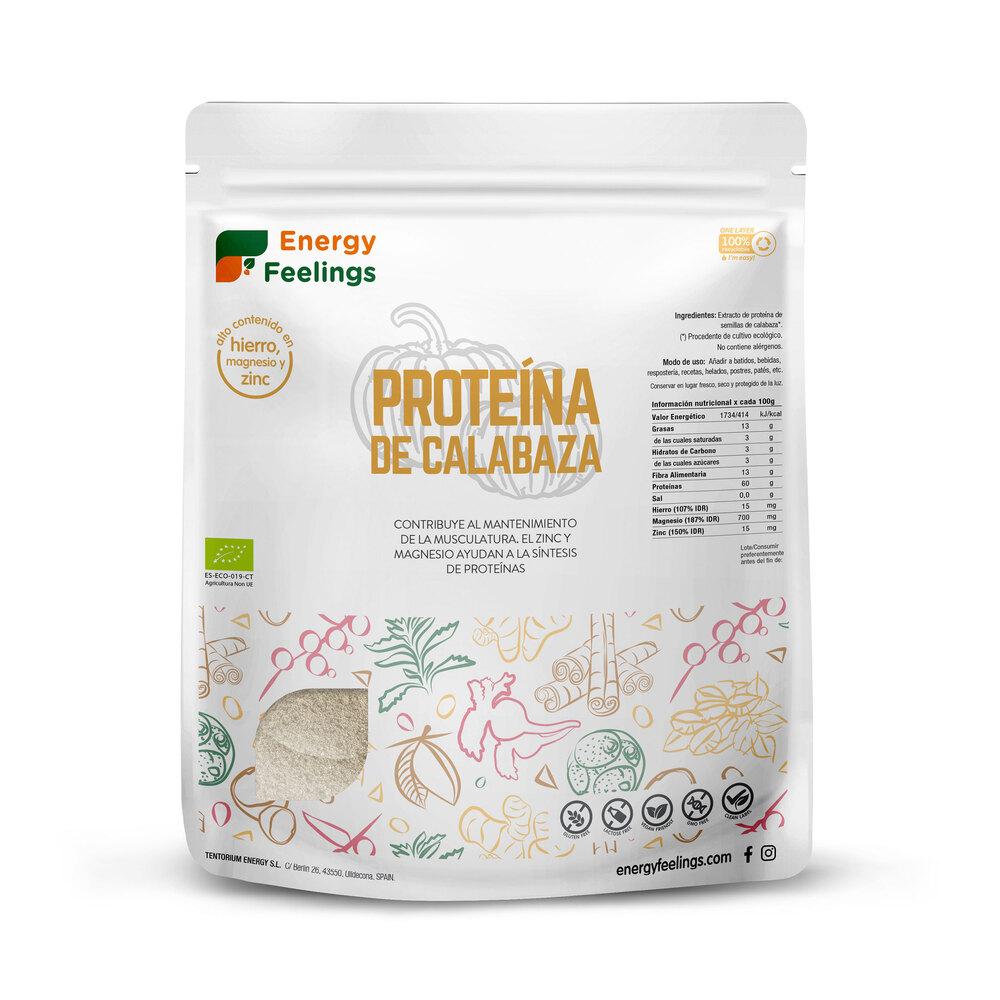 Pakket 2x Energy Feelings ECO pompoenproteïne 1 kg