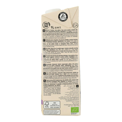Bevanda vegetale all'avena biologica senza glutine Ecomil 1 L