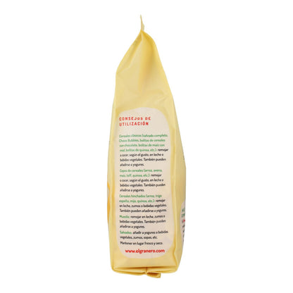 Rostade majsflingor med agave BIO El Granero, 300 g