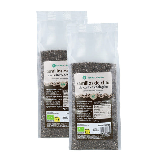 Packung 2x ECO Planet Garden ECO Chiasamen 500 g