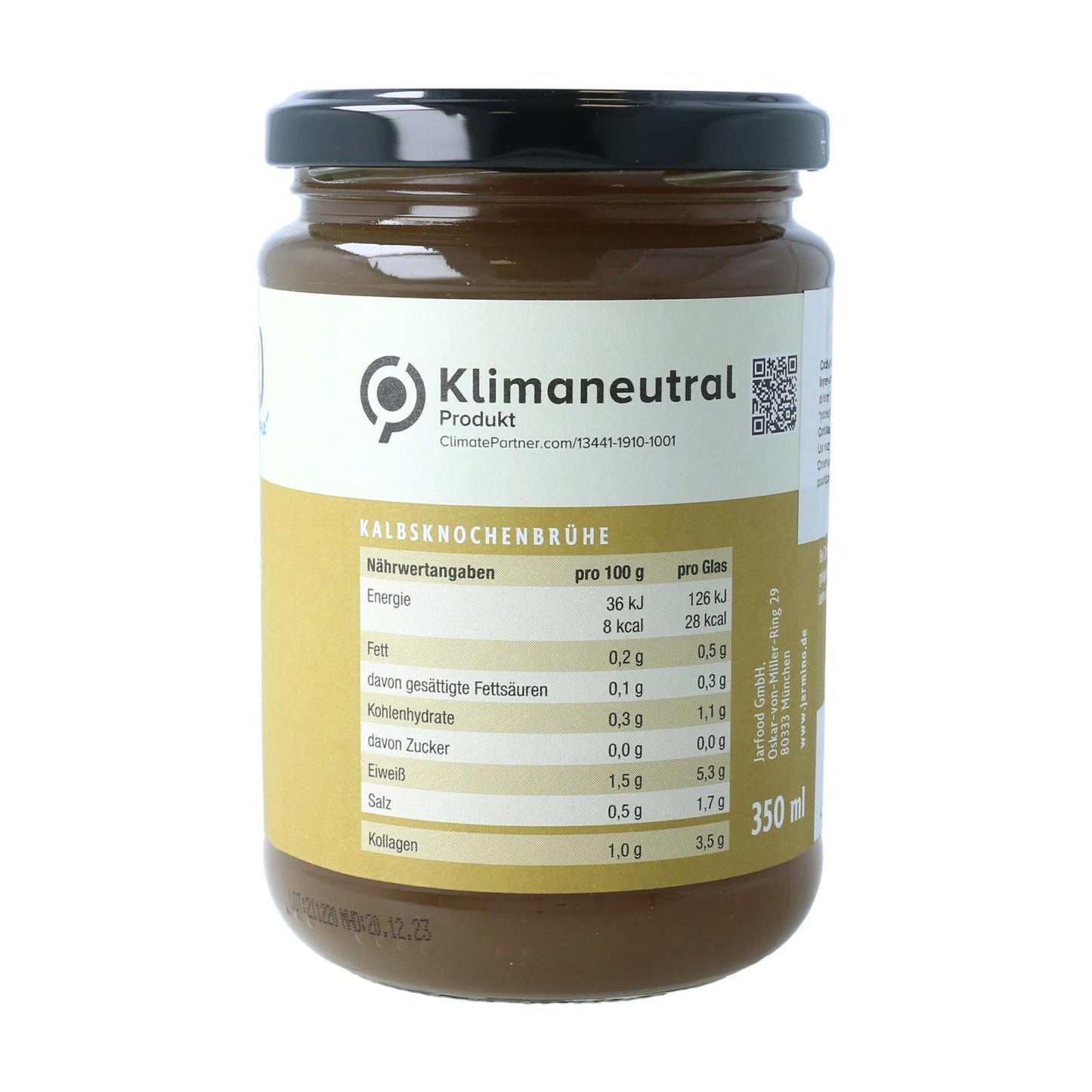 Jarmino Kalbsknochenbrühe 350 ml
