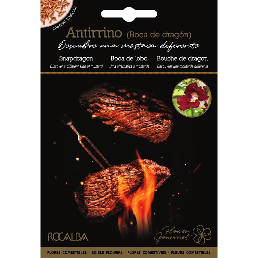 Semi di fiori commestibili di Antirrino Bocca di Drago Rocalba
