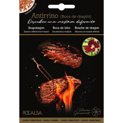 Semi di fiori commestibili di Antirrino Bocca di Drago Rocalba