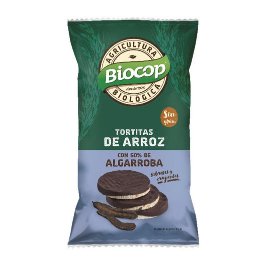 Ris- och johannesbrödspannkakor Biocop 100 g