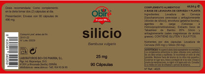 Kisel Obire 90 kapslar 25 mg