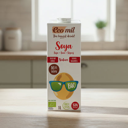 Bevanda di soia senza zucchero Ecomil Bio 1 L