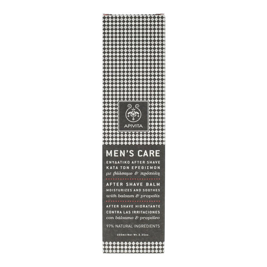 Après-rasage hydratant anti-irritations à la propolis Apivita 100 ml