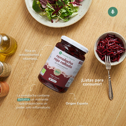 Grated beetroot Eco Planeta Huerto 345 g