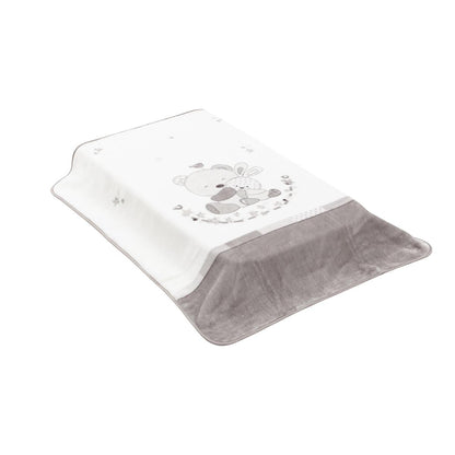 Couverture pour lit bébé 110 x 140 cm. Cambrass en plusieurs couleurs Star Celeste