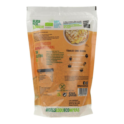 Fiocchi di avena integrale senza glutine Bio, 500 g Ecocesta