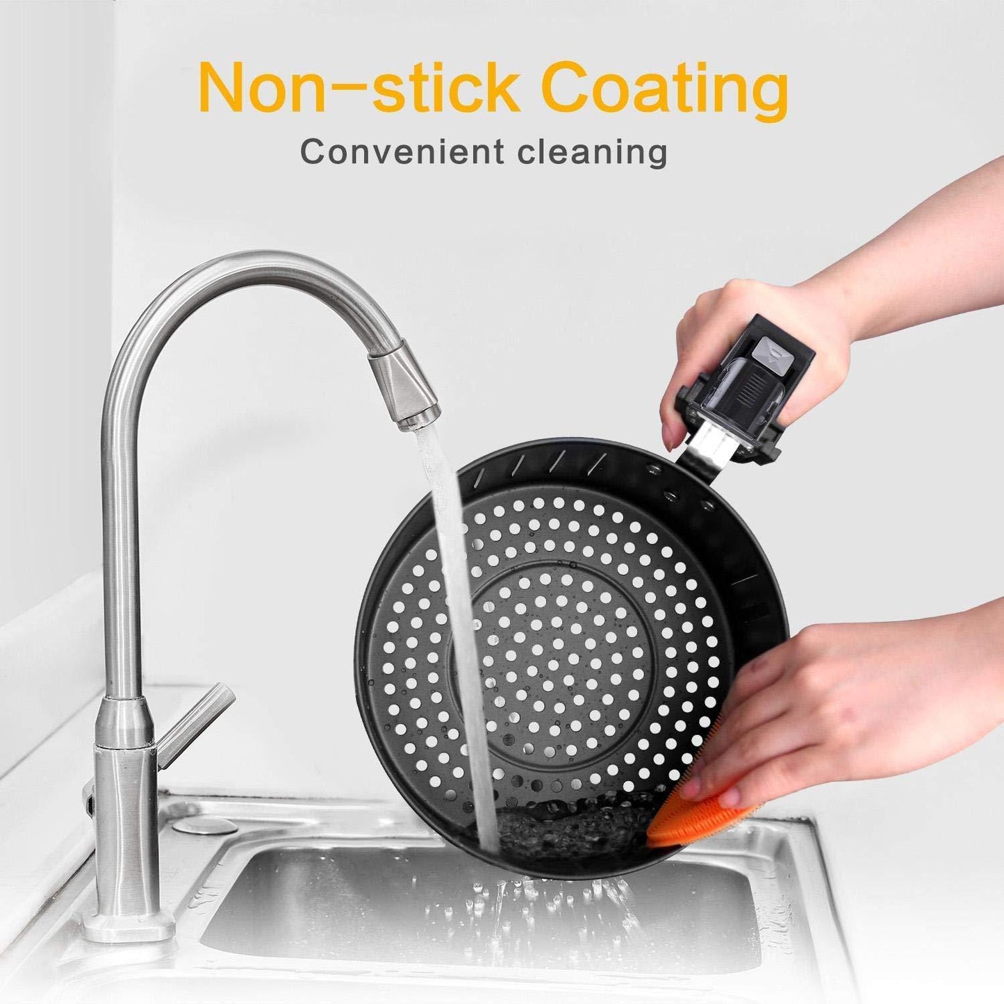 Oljefri luftfritös 3,2 L 1400 W BPA-fri