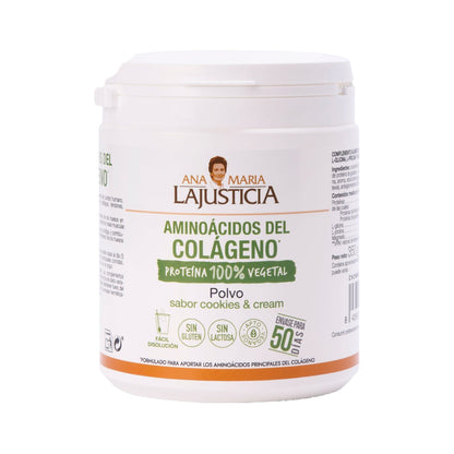 Collagen amino acids Cookies & Cream flavour, Ana María La Justicia, 350 g powder