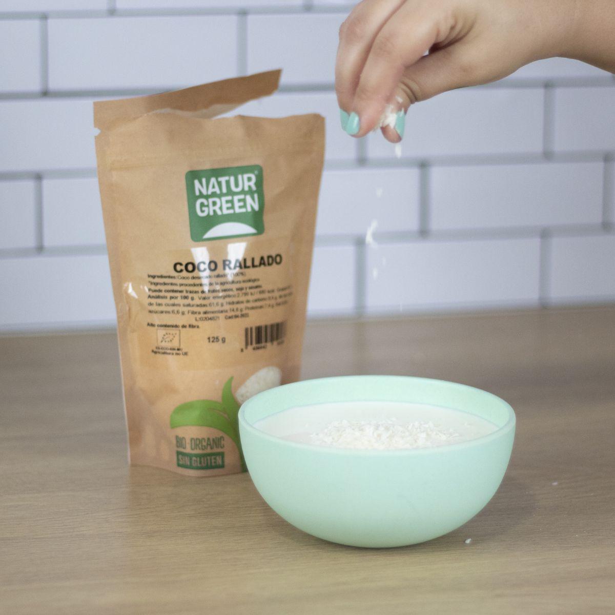 Wiórki kokosowe bio Naturgreen 125 g