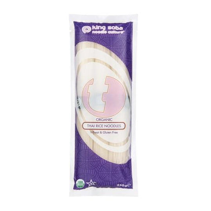 Bio King Soba Glutenfreie thailändische Reisnudeln 250 g 