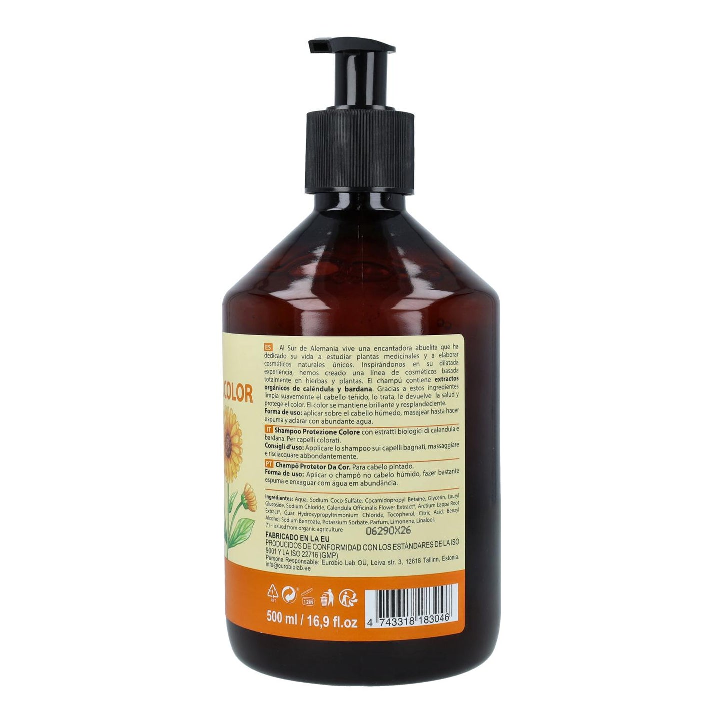 Oma Gertrude Colour Shampoo for Dyed Hair 500 ml