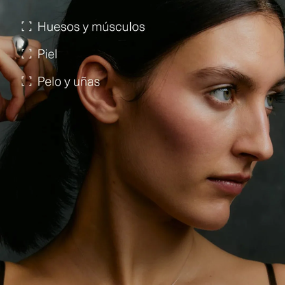 Colágeno Hidrolizado con Ácido Hialurónico, Coenzima Q10, Zinc y Vitaminas Aldous Bio 120 cápsulas