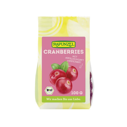 Röda tranbär Cranberries Rapunzel 100 g