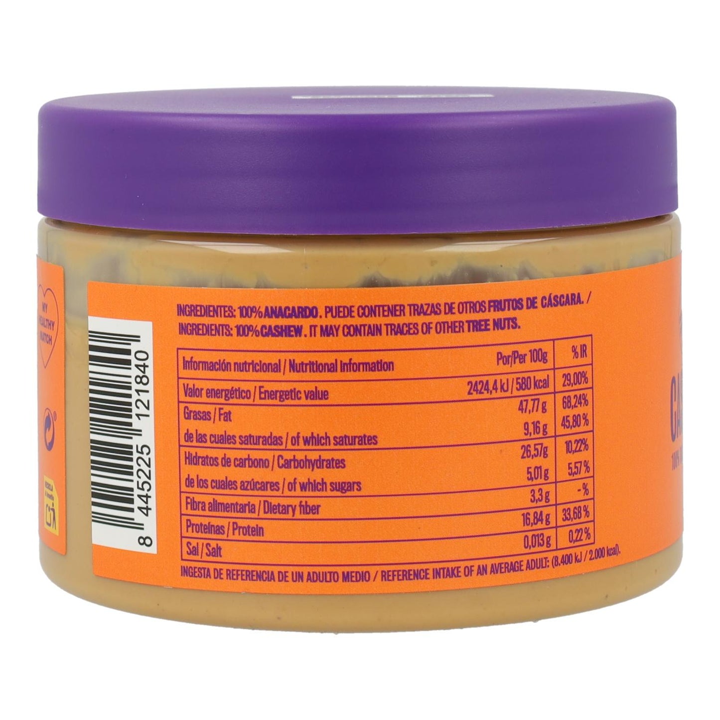 Cashewkräm Nut&me 300 g