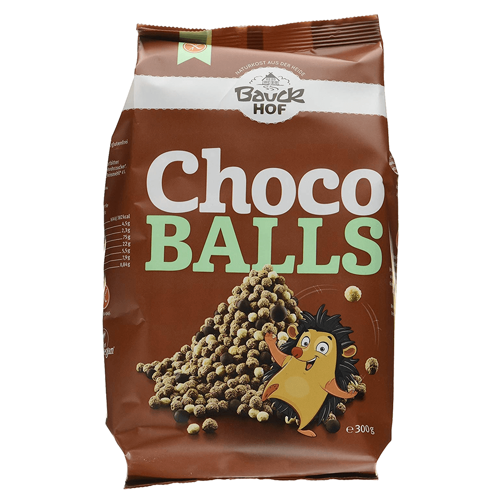 Bauckhof gluten-free cereal and chocolate balls 300 g