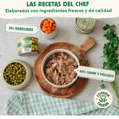 Hela burk kycklinggryta för katter Wild Balance 80 g