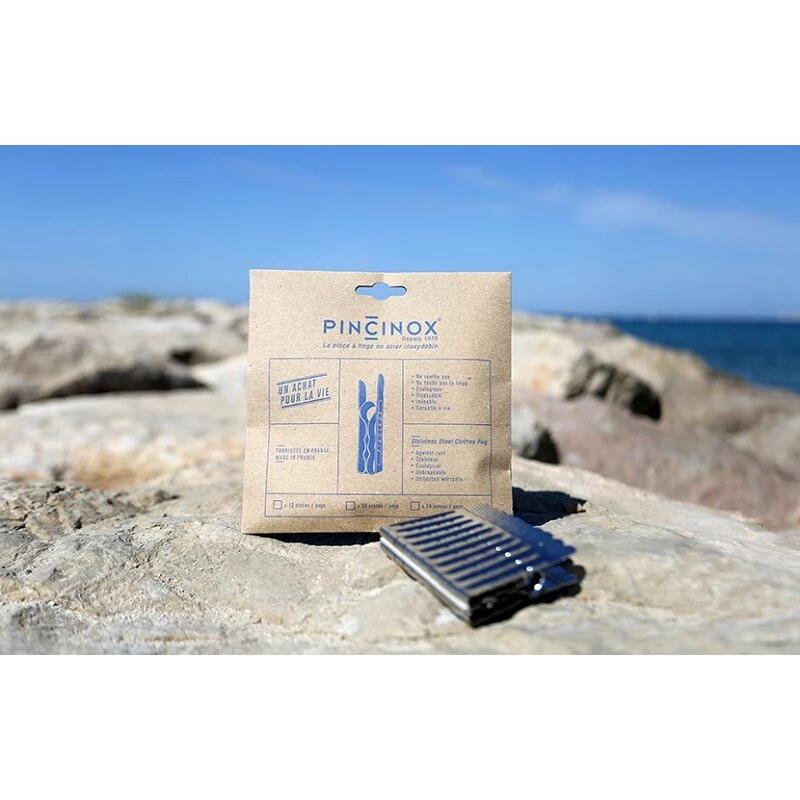 Wäscheklammern aus Edelstahl Pincinox 20 Stück