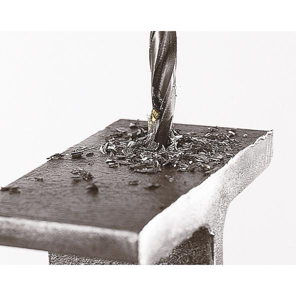 1 foret long pour métal en spirale HSS laminé Wolfcraft Ø 5,0 x 132 mm