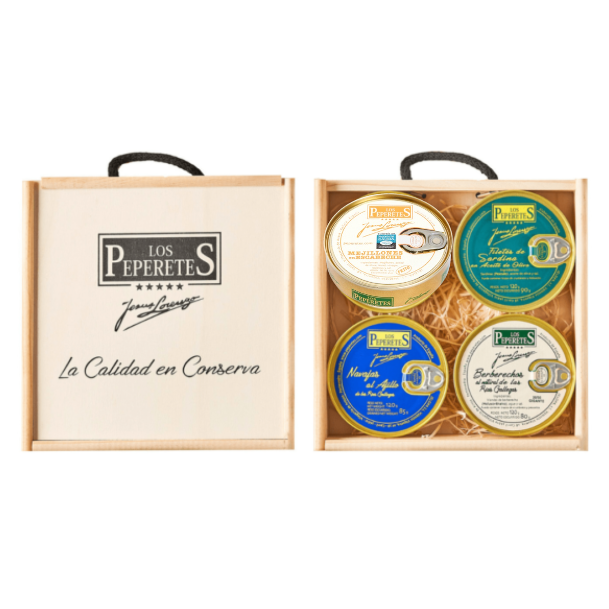 Los Peperetes, paquet de 4 conserves