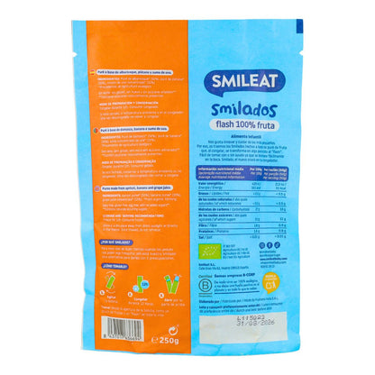 SMILADO Aprikose und Bio-Banane, Kinder-Eiscreme aus 100 % Frucht SMILEAT
