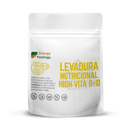 2-pack näringsjäst med högt vitamin D-innehåll Energy Feelings 1 kg