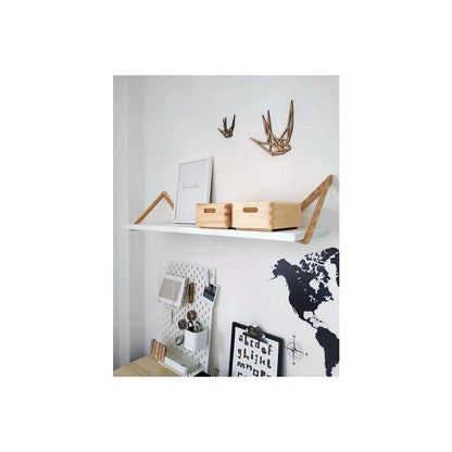 Triangle wall shelf 90x25 cm