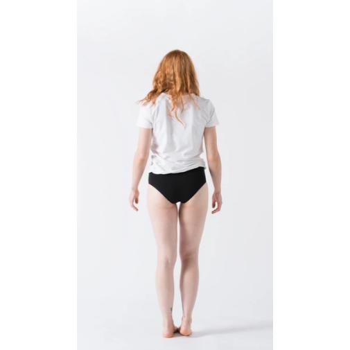 Zwarte culotte van biologisch katoen Minimalism M