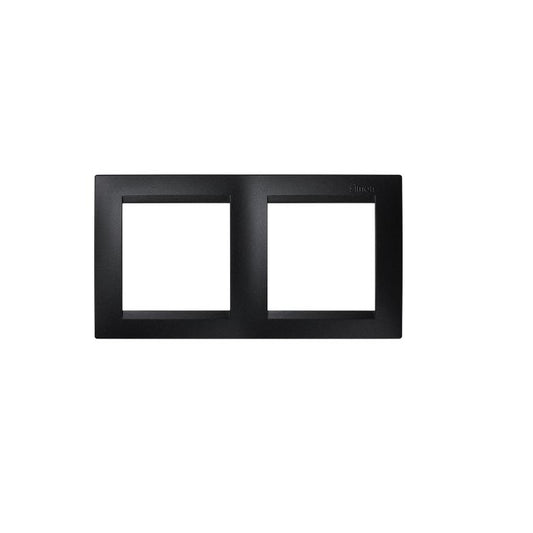 Simon 15 rama 2 elementy Grafit