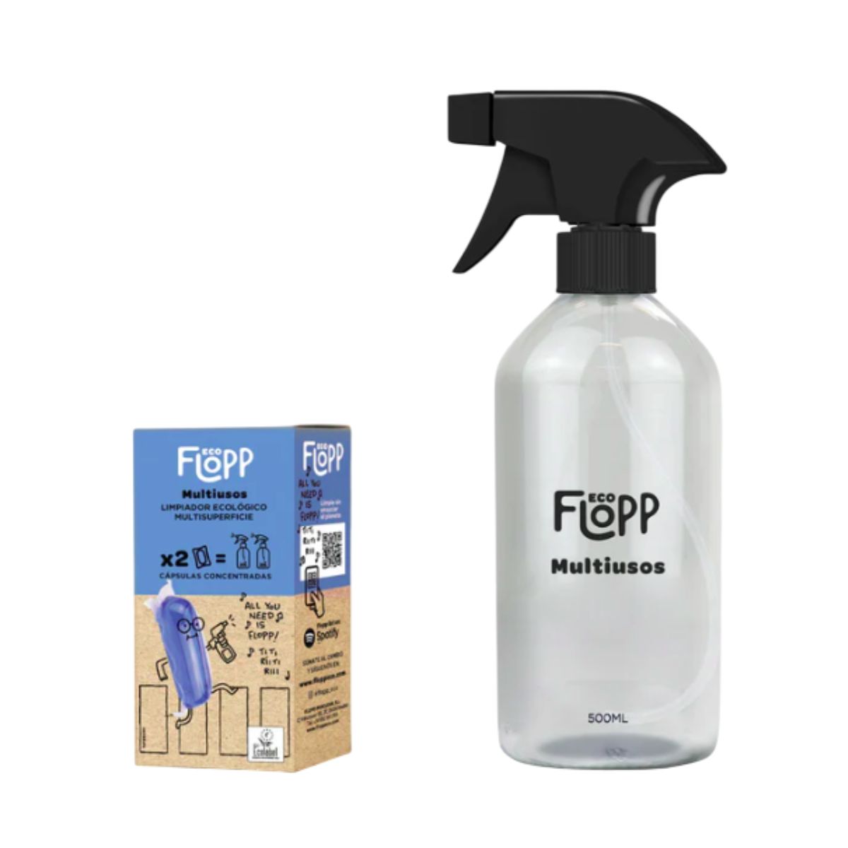 Mehrzweck-Nachfüllpackung mit wasserlöslichen 2 Kapseln Flopp