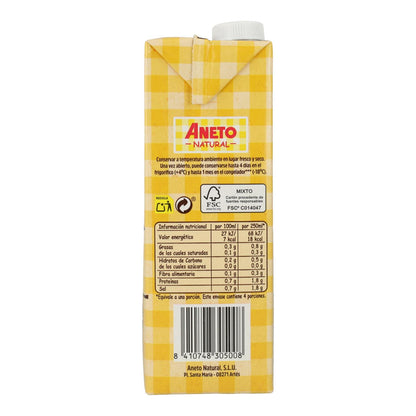 6er-Pack Bio-Hühnerbrühe Aneto 1 l