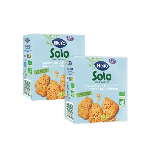 Promotiepakket 2x Solo Cereals dierenkoekjes 100 g-Hero Solo