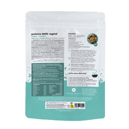 Neutral ECO vegetable protein 80% Planeta Huerto 500 g