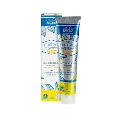 Dentifrice naturel au citron 75 ml Certifié biologique Officina Naturae