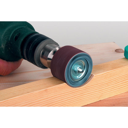 3 bandes abrasives GR 80, 150  Ø 45 x 30 mm Wolfcraft 2039000