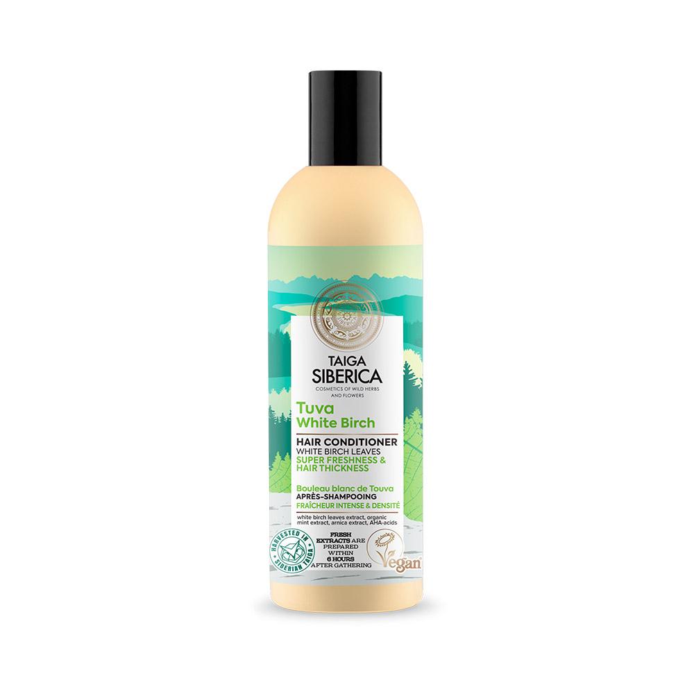 Naturlig hårbalsam Superfrescor och tjockt hår Taiga Natura Siberica 270 ml