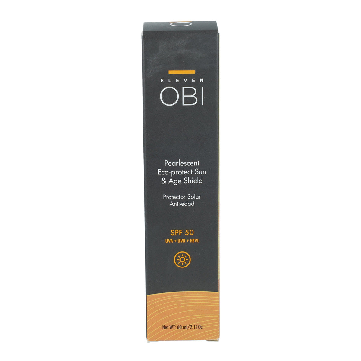 Crème solaire anti-âge ECO nacrée SPF 50 Eleven Obi 60 ml