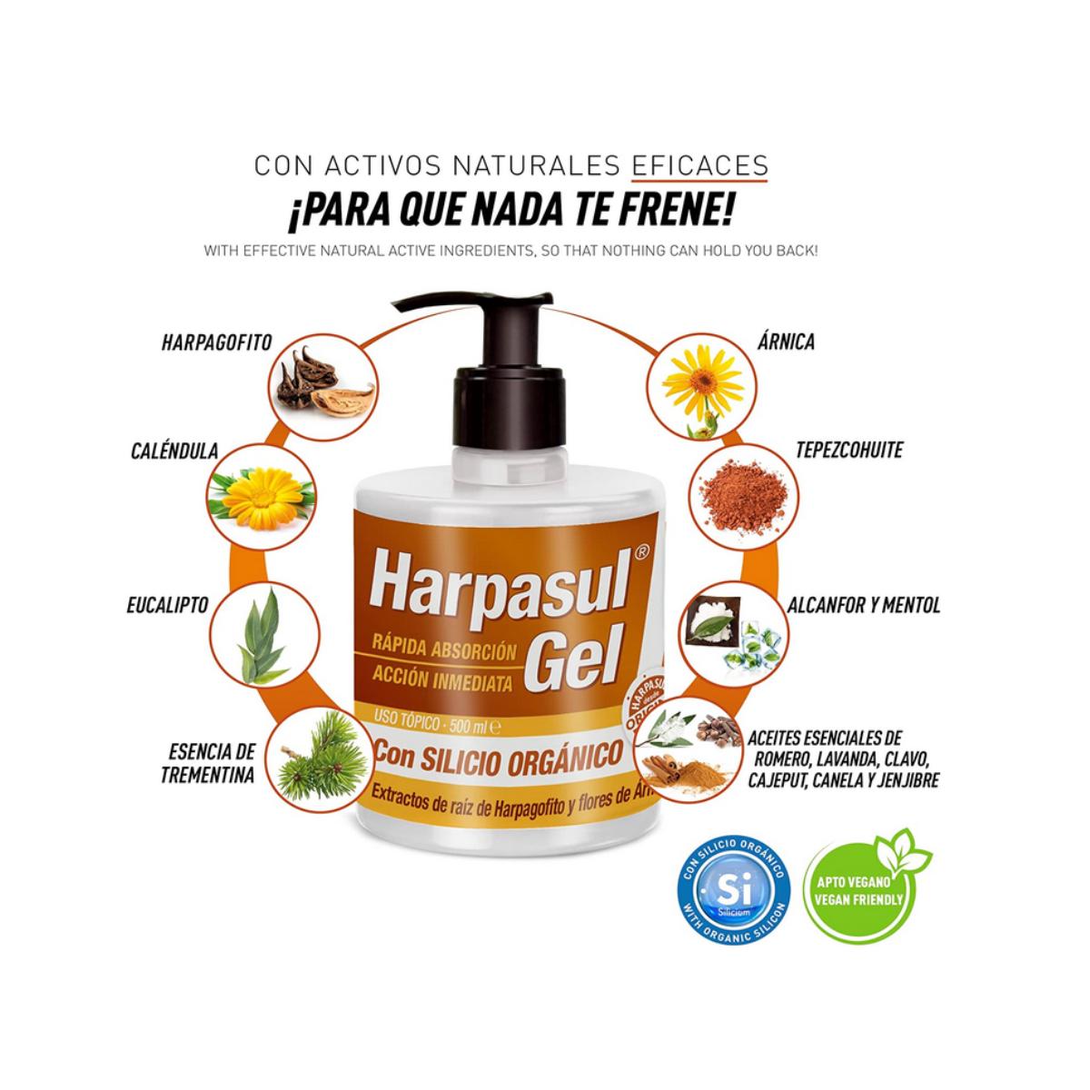 HARPASUL® gel med organiskt kisel Natysal  200 ml.