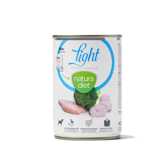 Natura Diet Dog Light Nourriture humide pour chiens 400 g