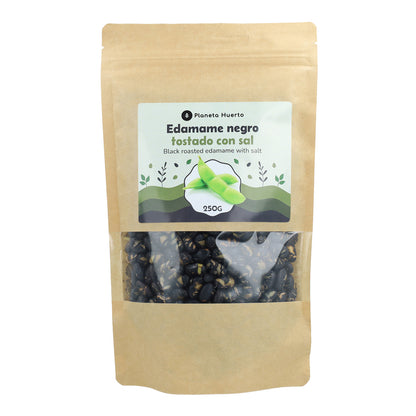 Geröstete schwarze Edamame mit Salz PLaneta Huerto 250gr