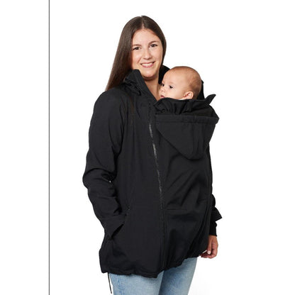 Manteau de portage 4 en 1 Momawo Noir Kangura taille XL